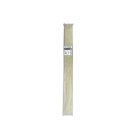Kable Kontrol Cable Tie, 40 in L, 11.70 in Max Bundle Dia., Natural, Nylon 6/6, 250 lb Strength, 50 PK CT40NAT-50